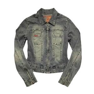 Vintage Guess Y2K Grunge Jean Jacket